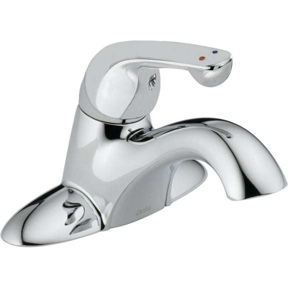 Delta Single Handle Centerset Bathroom Faucet in Chrome 501LF-HDF