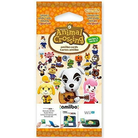 Nintendo Animal Crossing Amiibo Cards, 3 Packs