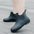 thumbnail image 2 of 2025 Rain Boots Women Non Women Booties Flat Detachable with Cotton Rain Shoes for Women Size 8 inside Rain Boots Outdoor Women Steel Toe Shoes, 2 of 5