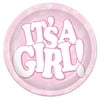 It'S A Girl Plates 9"- 12 Pack(8 Per Package)