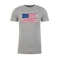 thumbnail image 2 of American Flag T-shirt, Patroitic Shirts, Graphic T-shirts for Men - Heather Grey MH200PATRIOT S3 4XL, 2 of 3