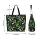 thumbnail image 5 of Fotbe Chamomile Bolsa Tote Estética de Lona con Estampado para Mujer - Bolsa Reutilizable de Hombro Casual para Vacaciones, Compras, Trabajo y Gimnasio, 5 of 8