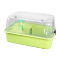 thumbnail image 2 of Bothyi Hamster Cage Portable Rest Breathable Hamster Enclosure for Hedgehog Gerbils Green, 2 of 8