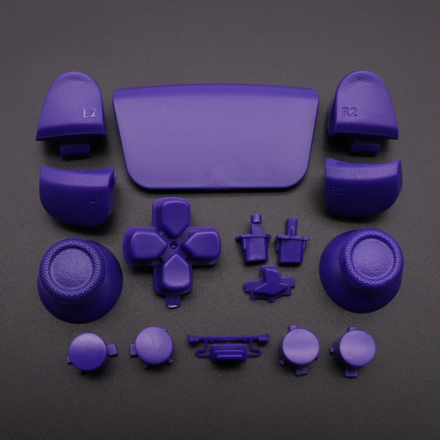 Pour Manette PS5 L1 R1 L2 R2 Kit de Boutons D-pad Bouton Capuchon de Remplacement pour PS5 V2 BDM-020 Manette N9