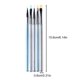 thumbnail image 3 of 5pcs Portable Nail Art Brushes Nail Art Liner Set for Gel Nails and Detailed Patterns in a Lightweight Designs, 3 of 4