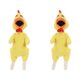 thumbnail image 1 of Juguete de peluche para perros, juguete de peluche de color piña, juguetes para masticar mascotas, para juguetes de peluche duraderos de tamaño grande y mediano 2 piezas(C) oso de fresa Electrónica, 1 of 5