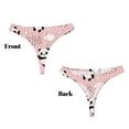 thumbnail image 3 of Fotbe Panda Tanga Sin Costuras para Mujer con Estampado – Panties Invisibles, Transpirables y Cómodos para Uso Diario-X-Small, 3 of 6