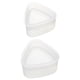 thumbnail image 5 of Molde para sushi casero, utensilios de cocina fáciles de usar, portátil, multifuncional, triangular, para arroz. claro, 5 of 7