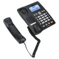 thumbnail image 1 of Teléfono Fijo Con Sonido Claro, Conjunto De Extensión Con Cable, Teléfono Con Cable Con Altavoz Para Calculadora Telefónica, 1 of 7