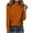 Z1-Orange, variant on Womens Long Sleeve Tops, Yigetop Women's Round Neck Long Sleeve Top Solid Color Casual T Shirt Long Sleeve Shirts for Women Brown S