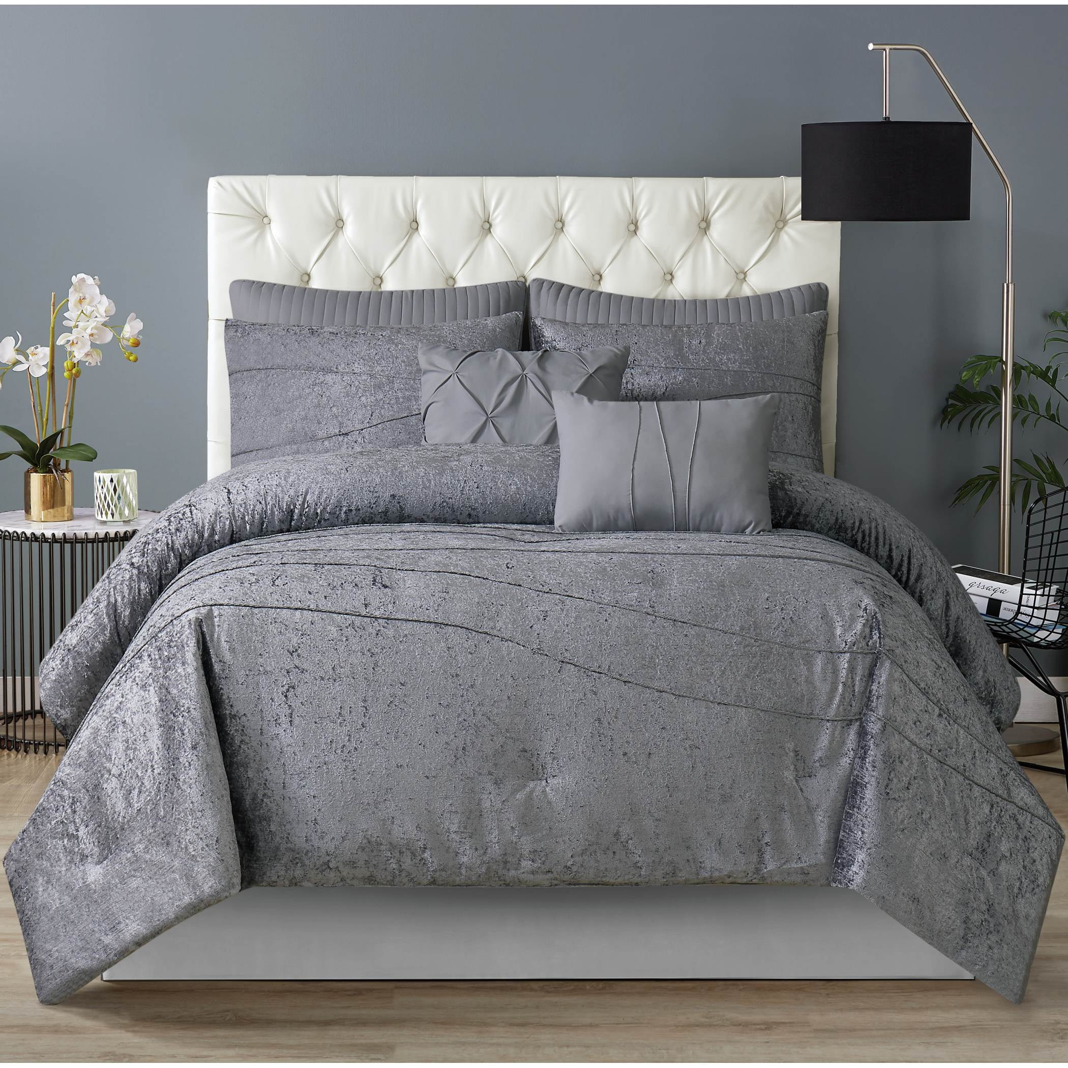 julienne velvet duvet cover