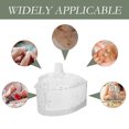 thumbnail image 2 of Heart Shape Storage Jar Decorative Glass Jewelry Jar Party Candy Box Cookie Storage Jar, 2 of 8