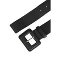 thumbnail image 2 of INSPIRE CHIC Ladies Plus Size Pure Belts, Adjustable Rectangle Buckle Wide Waistband Belt for Dress 27.95-34.25" Black, 2 of 4