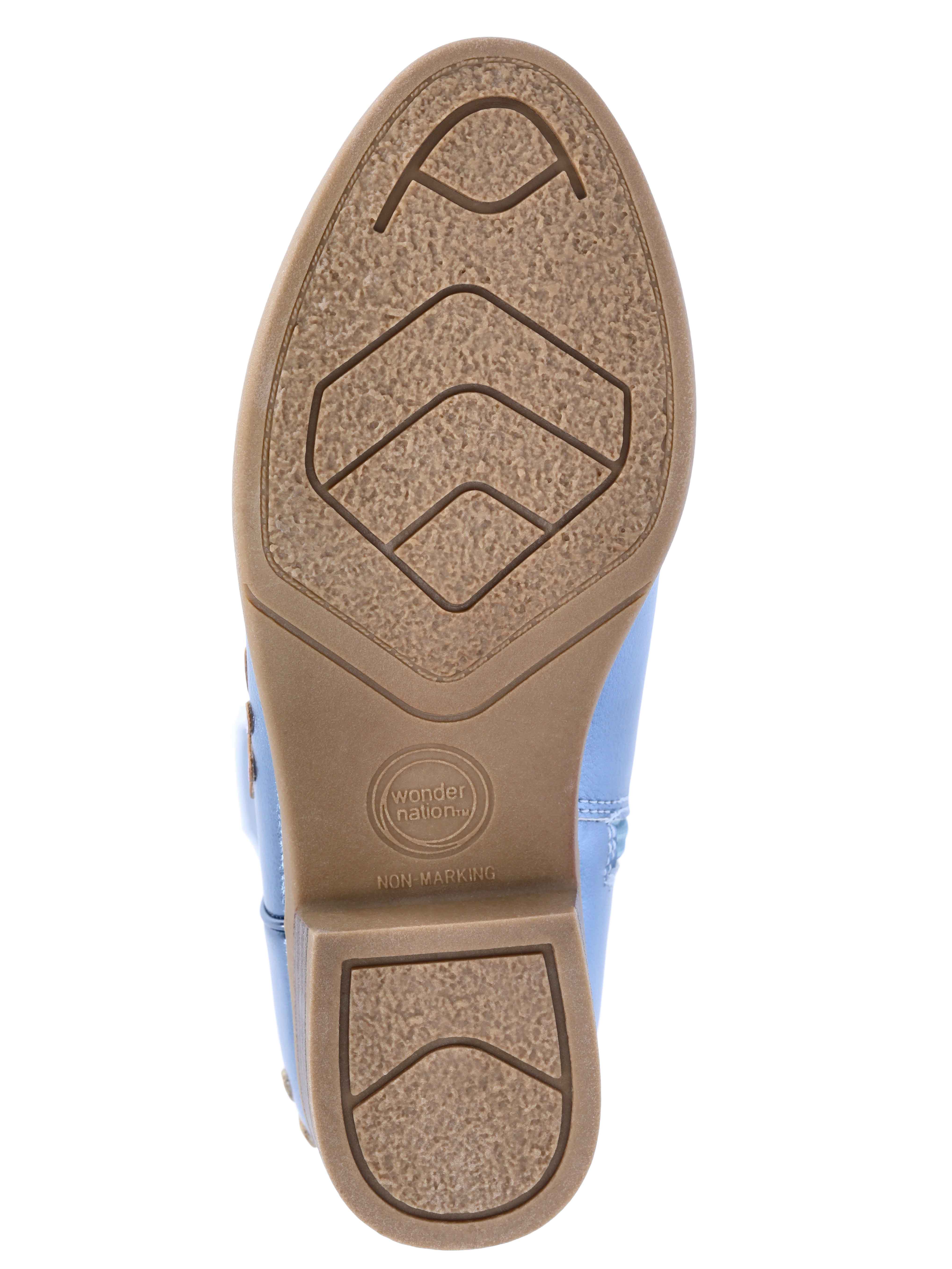 Wonder Nation Girls and Toddler Western Daisy Boots