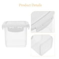 thumbnail image 3 of Luxshiny Kitchen Storage Containers 1Pcs Yogurt Fermenting Box Reusable Plastic Airtight Preservation, 3 of 8
