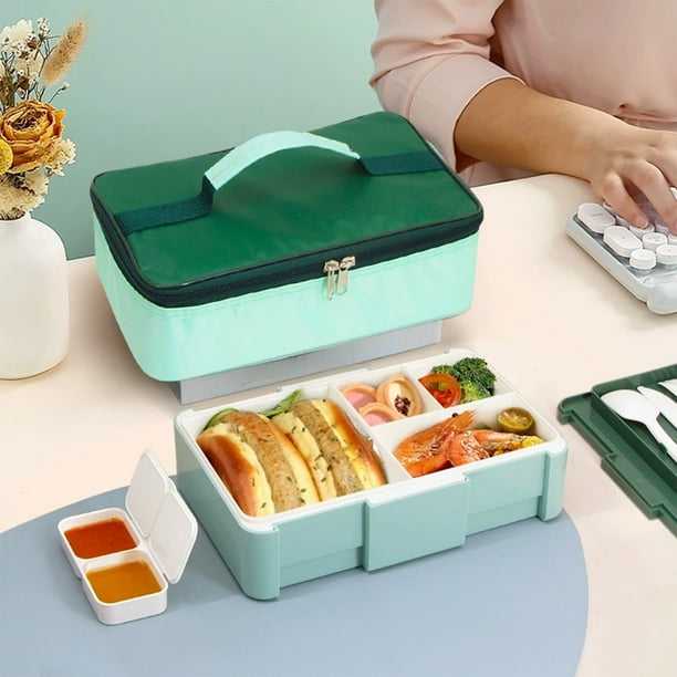 Aparatos de cocina, accesorios de cocina, utensilios de cocina, bolsa aislante para herramientas de cocina, compartimento para estudiantes, lonchera, lonchera para microondas, lonchera para trabajador