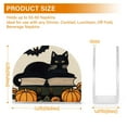 thumbnail image 4 of Yayeee Napkin Holder for Table Kitchen Paper Tissue Organization, Beige Halloween Cat, 4 of 8