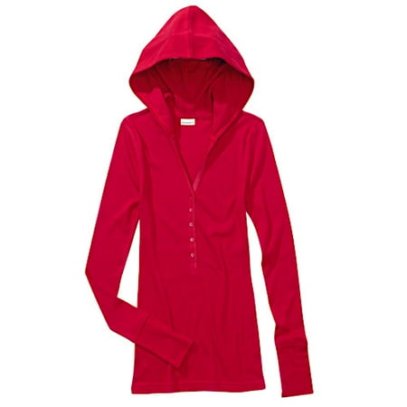 No Boundaries - Juniors Hooded Henley