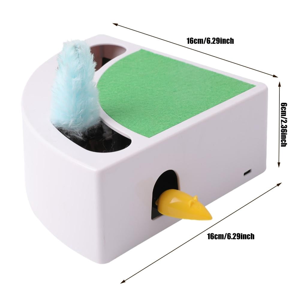 Cats Automatic Moving Toy for Kitten Exercise Indoor Felines Teaser Toy Fun Entertainment Stimulating Play Toy