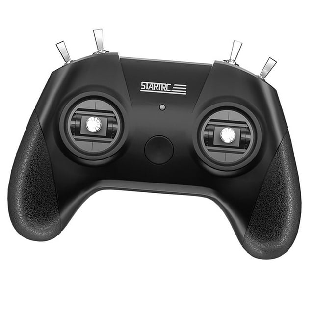 Controlador de simulador de 8 canales, joystick metálico fácil de usar, control remoto USB para entrenamiento de principiantes, accesorios de juego. Negro