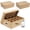 16Oz-16.8 x 12.4 x 6 Inch, variant on 3 Pcs 16 oz Cardboard Mason Jar Storage Box 15.4 x 11.2 x 5.7 Inch