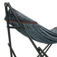 thumbnail image 5 of Tranquillo Double 2-Person Picnic Hammock with Stand and Carry Bag, Gray, 5 of 12