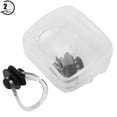 thumbnail image 2 of Clip de Nez en Silicone Étanche pour Entraînement Sportif (Noir), 2 of 5