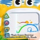 thumbnail image 5 of Pizarra magnética de cangrejo para niños | Bloc de dibujo reutilizable con grafiti de colores | Juguete educativo para escribir con borrador | Amarillo o azul, 5 of 6