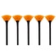 thumbnail image 1 of 5 uds cepillo de máscara de ventilador Ticfox Cepillo aplicador Facial plástico Suave, 1 of 14