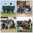 thumbnail image 5 of NAIZEA Double Camping Chair, Folding Camping Loveseat Duo Chair for Adults, Oversized Double Folding Chair, Camping Bench Lawn Chairs Patio Lounge Chairs for Adults, 5 of 7