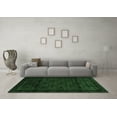 thumbnail image 3 of Ahgly Company Indoor Square Southwestern Emerald Green Country Area Rugs, 4' Square, 3 of 4