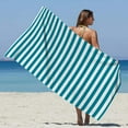 thumbnail image 5 of WEGFTDUOP Beach Towel Oversized Striped Pool Towel Adult Men And Women Swimming Travel Towel, 5 of 6