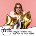 thumbnail image 3 of unbranded Gafas De Sol Negras Con Para Fiestas Y Eventos Con Protección Uv Y Estilo Moderno, 3 of 8