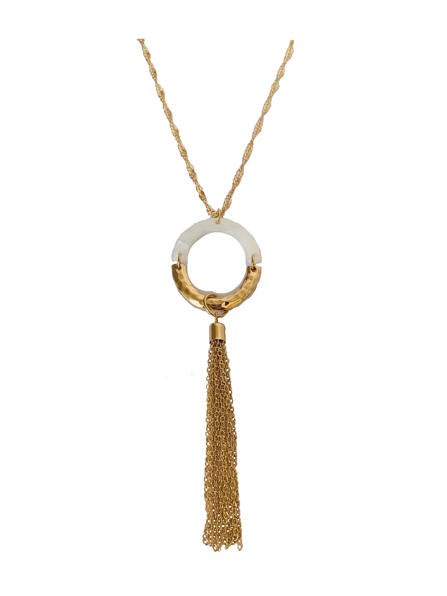 CHAIN TASSEL DROP