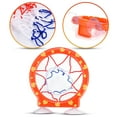 thumbnail image 3 of WUSI Basketball Hoop & Balls Toy Set for Kids & Toddlers | Bathtub Shooting Game | Included Basketball Hoop + 3 Balls, 3 of 6