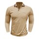 thumbnail image 5 of pstuiky Camisas para hombre de manga larga, Cárdigan informal de manga larga con botones y bolsillo para hombre top de hombre xxxl, 5 of 7