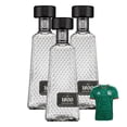 thumbnail image 1 of 3 Tequila 1800 Añejo Cristalino 700 ml + Jersey Verde, 1 of 3