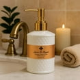 thumbnail image 3 of Savon De Royal Luxury Liquid Hand Soap, Musk - Vanilla Scent, Moisturizing Vegan Kitchen & Bathroom Soap for Hand Wash, Gentle & Nourishing Formula, Refillable Bottle 16.9 Fl Oz, White Pearl, 3 of 7