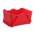 thumbnail image 3 of Cubo de hielo para bebidas, cesta para cerveza con asas de transporte, multifunción, fácil de limpiar rojo, 3 of 7
