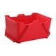 thumbnail image 3 of Cubo de hielo, caja de cerveza, contenedor de almacenamiento con asas de transporte, portátil multiusos rojo, 3 of 7