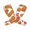 thumbnail image 2 of Uemuo Peanuts4 Printed Arm Sleeves, Cooling UV Sun Protection Sports Compression for Men/Women, 2 of 8