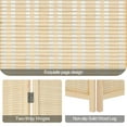 thumbnail image 6 of Hofitlead 6 Panel Bamboo Room Divider, 6 FT Tall Folding Privacy Screen, Portable Freestanding Wall Divider for Room,(Nature), 6 of 8