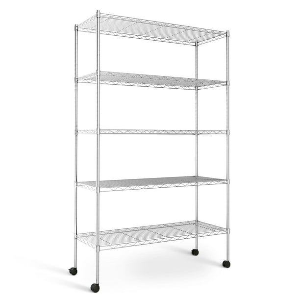 Estantería de almacenamiento Simple Deluxe Heavy Duty de 5 niveles