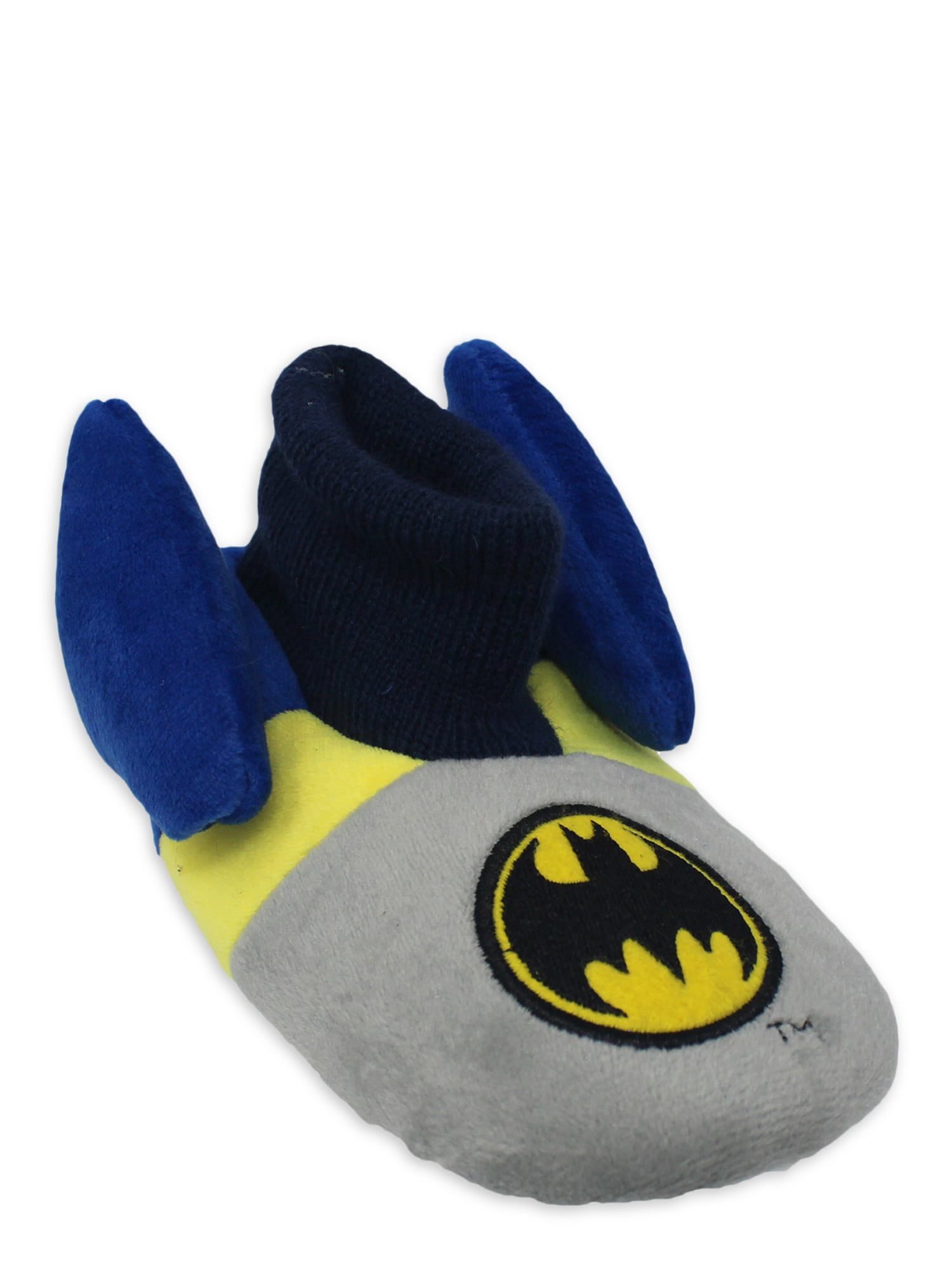 Batman - Boys Batman Knit Cuff Slipper 