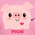 thumbnail image 3 of CafePress - Kawaii I Love Pigs Women's Dark T Shirt - Women's Traditional Fit Dark T-Shirt, 3 of 4