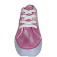 thumbnail image 3 of Gotta Flurt Girl's Tide G Pink  Tie-Dye Canvas Sneaker  Size  11M, 3 of 4