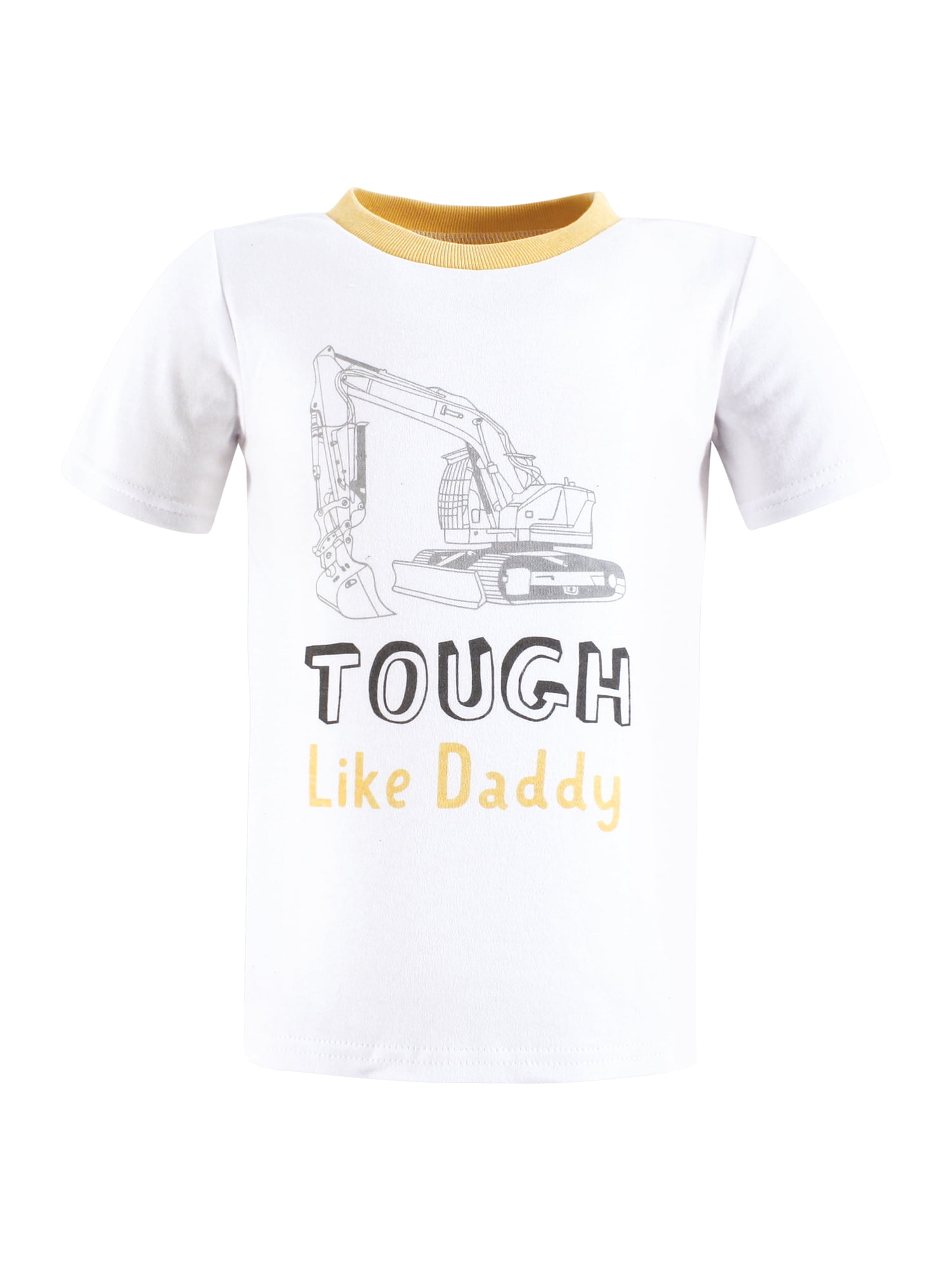 Hudson Baby Short Sleeve Tees, 5-Pack, 12 Months- 5T