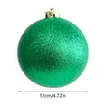 thumbnail image 3 of 1Pc 4.72 inch Shatterproof Plastic Christmas Ball Ornaments, Multi-Color Hanging Decor, Festive Baubles for Indoor & Outdoor Xmas Decoration, 3 of 6