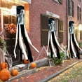 thumbnail image 5 of Boovnll 2Pcs Halloween Windsock, 40" Horror & Novelty Hanging Windsocks Flag Wind Sock for Outdoor Front Door Yard Patio Garden Porch Party Decor, Halloween Decorations, 5 of 7