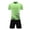 Green, variant on Xyant Boys Quick Dry Short Sleeve T-Shirt and Mesh Shorts Soccer Set (Blue,13-14 Years)